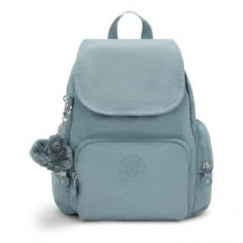 Mochila Kipling City Zip Mini 9L con Cierre Magnético Gris
