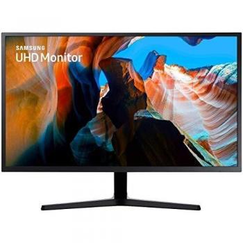 Samsung U32J592 Monitor UHD/4K 32'' con Risoluzione 3840x2160, Frequenza Rinfresco di 60 Hz, Tempo di Risposta di 4 ms e Connessioni HDMI/DP