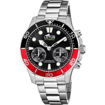Reloj De Hombre Lotus Connected Con Esfera Negra 18800/5