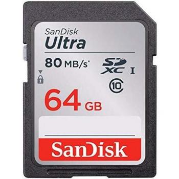 SanDisk Ultra 64GB SDXC Memory Card Class 10