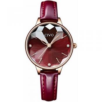 CIVO Reloj de Pulsera para Mujer Oro Rosa