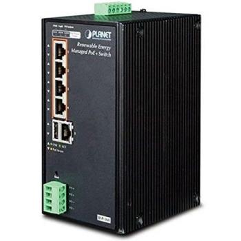 Planet BSP-360 switch di rete gestito Gigabit Ethernet (10/100/1000) Nero, Verde Supporto Power over Ethernet (PoE)