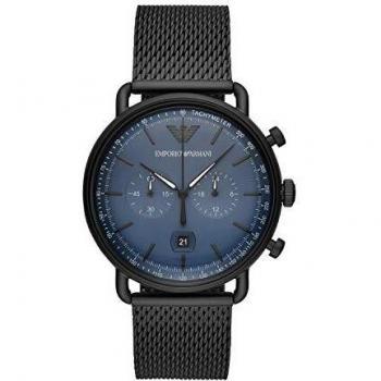 Emporio Armani Reloj Analógico para Hombre de Cuarzo AR11201 Gris