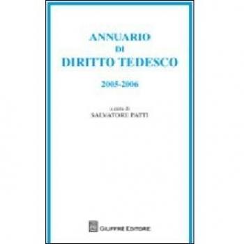 Annuario di diritto tedesco.