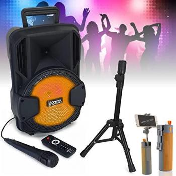 Enceinte Bluetooth LED Karaoke Enfant PARTY MOBILE8