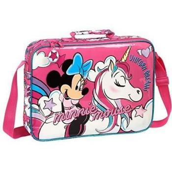 Cartera Escolar Minnie Mouse Rosa