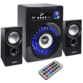 Audiocore AC910 set di altoparlanti 10 W PC/Computer portatile Nero Bluetooth