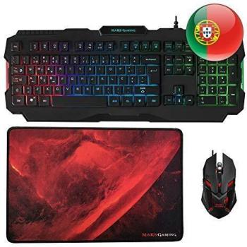 Mars Gaming MCP118PORTU Confezione da tastiera e mouse gaming