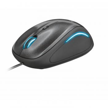 Trust Yvi FX Mouse Ottico Nero