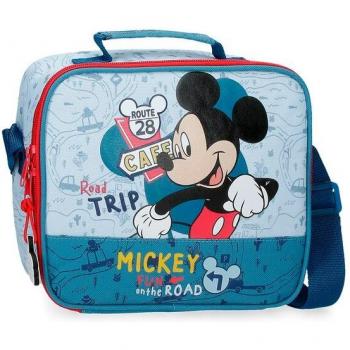 Neceser Mickey Road Trip Azul con Bandolera para Niños