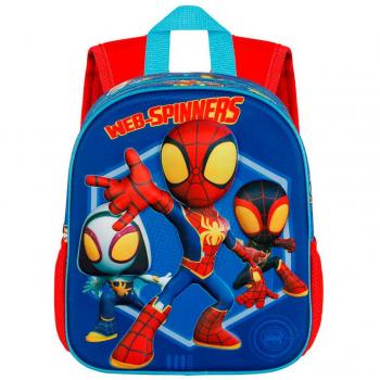 Mochila 3D Spiderman Spinners Marvel 31cm