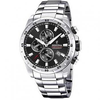 Reloj FESTINA CHRONO SPORT F20463/4 Negro con Bracciale in acero