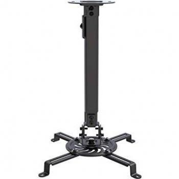 Fonestar Staffa Proiettore Soffitto Nero 38-58 cm