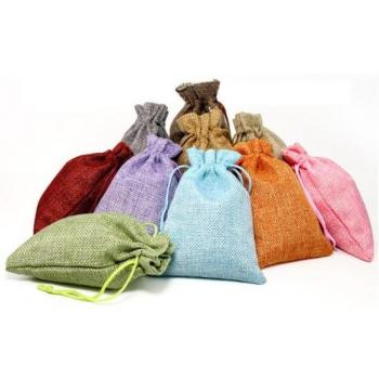 Bolsa de Cuentas Verde Lino