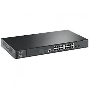 Switch gestito TP-Link T2600G-18TS Jetstream con 16 porte Gigabit e 2 porte SFP