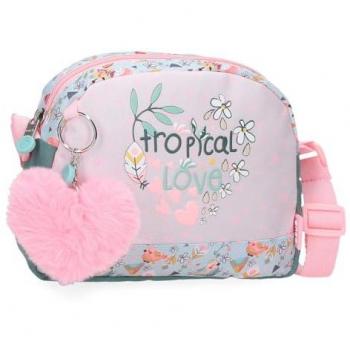 Enso para niños. Bandolera Tropical love rosa Enso