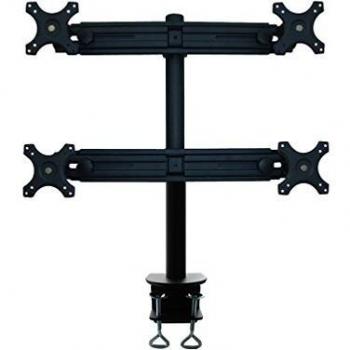 LCD/LED Tischhalterung (Haken) / SUPPORTO DA SCRIVANIA D700D4 NERO