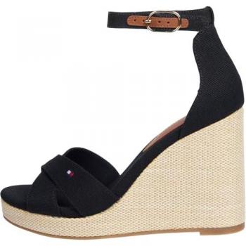 Flag High Wedge Negra – Tommy Hilfiger