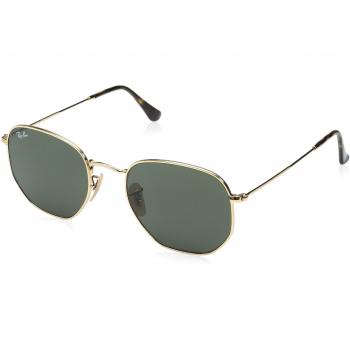 Ray-Ban 0Rb3548N 1, Gafas de Sol para Hombre, Gold, 54