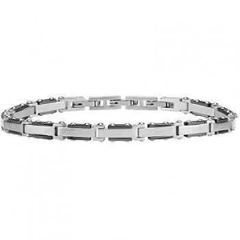 Morellato Pulsera Urban Hombre Acero PVD Negro