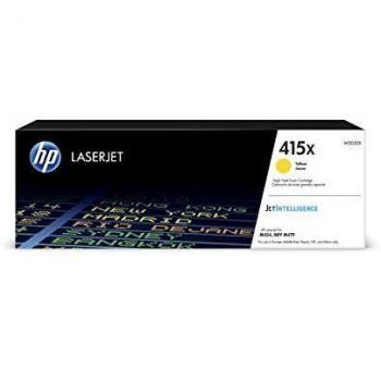 HP 415X W2032X Cartuccia Toner Originale ad Alta Capacità, Giallo