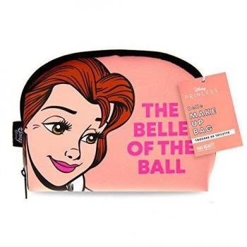 Mad Beauty, Neceser para Maquillaje Princesa Bella, Disney Pop Princess Cosmetic Bag Belle, Multicolor