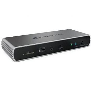 ECHO-DK11-T4 replicatore di porte e docking station per notebook Cablato Thunderbolt 4 Nero