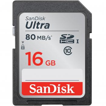 SanDisk Ultra 16 GB SDHC Classe 10