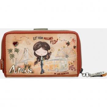 Cartera Rígida Peace & Love Anekke