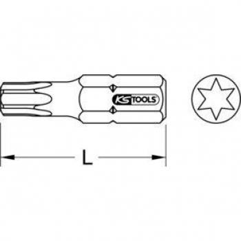 KS Tools 910.2330 embouts de vissage 5 pièces