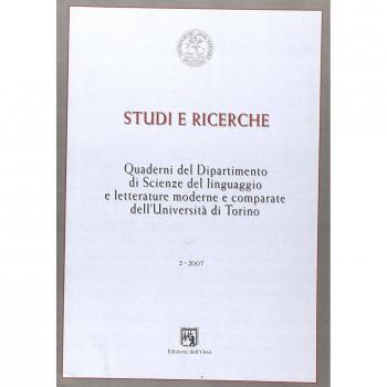 Quaderni del Dipartimento di scienze del linguaggio e letterature comparate dell'Università di Torino (2007) (Vol. 2)