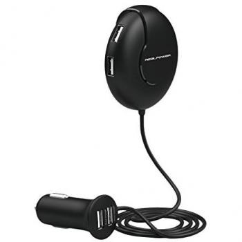 RealPower Caricabatterie Ultron Auto Nero