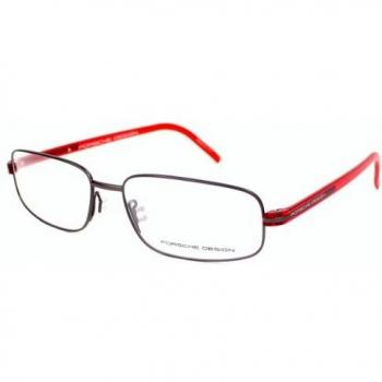 Montura de Gafas Hombre Porsche Design P8125-D Rojo 57mm