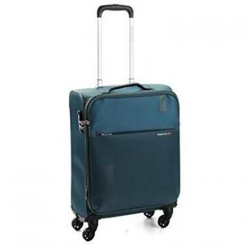 Roncato Speed Maleta Cabina avión Expansible Azul, Medida: 55 x 40 x 20/23 cm, Capacidad: 42/48 l, Pesas: 2.20 kg