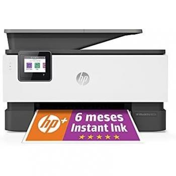HP OfficeJet Pro Stampante multifunzione HP 9012e, colore grigio, per piccoli uffici, stampa, copia, scansione e fax, HP+ idoneo per HP Instant Ink, alimentatore automatico di documenti, stampa fronte/retro