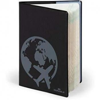 Durable 214401 cubierta de pasaporte Rfid, para pasaportes alemanes a partir de 2017, negro