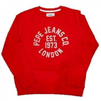 Pepe Jeans Caden Sudadera Roja, 8-9 años