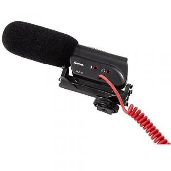 HAMA RMZ-18 Microfono per Videocamera Cablato Nero