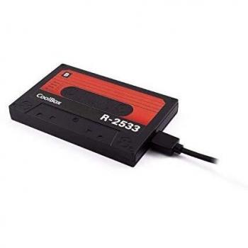 CoolBox SlimChase R‑2533 Esterno HDD/SSD 2.5” Rosso e Nero