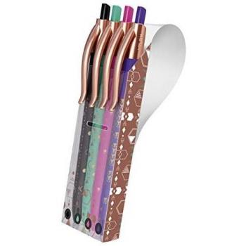 MILAN Caja Expositora 14 Estuches 4 Bolígrafos P1 Copper