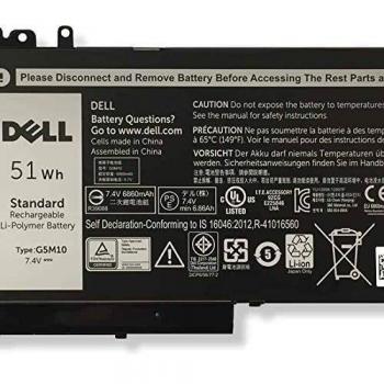 Batteria Dell 4 Celle 6460 mAh per Notebook