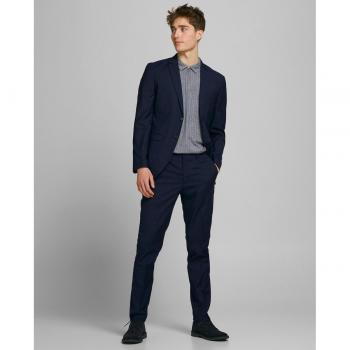 Traje de dos piezas azul marino Slim Fit