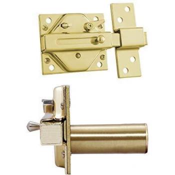 Ifam 025206 Cerrojo con llave exterior, Latón