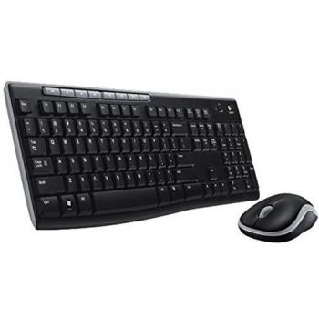 Logitech MK270 Combo Tastiera e Mouse Wireless per Windows, Layout Greco QWERTY