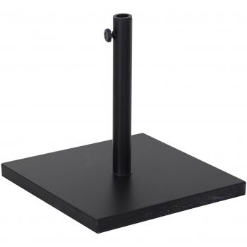 Base de soporte para sombrilla OutSunny – Peso 18 kg, tamaño 45×45×39 cm