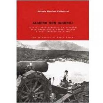Almeno non ignobili. Esteti, aristocratici ed eversori alla prova della grande guerra e dell'impresa di Fiume