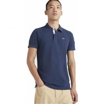 Polo Slim Tommy Jeans para hombre en azul marino