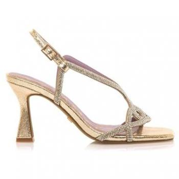 Mariamare Sandalia Nude Dorada Casual