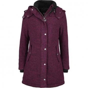 Black Premium Short Coat Mujer Baya