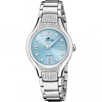 Reloj De Mujer Lotus Bliss Con Esfera Azul 18910/3